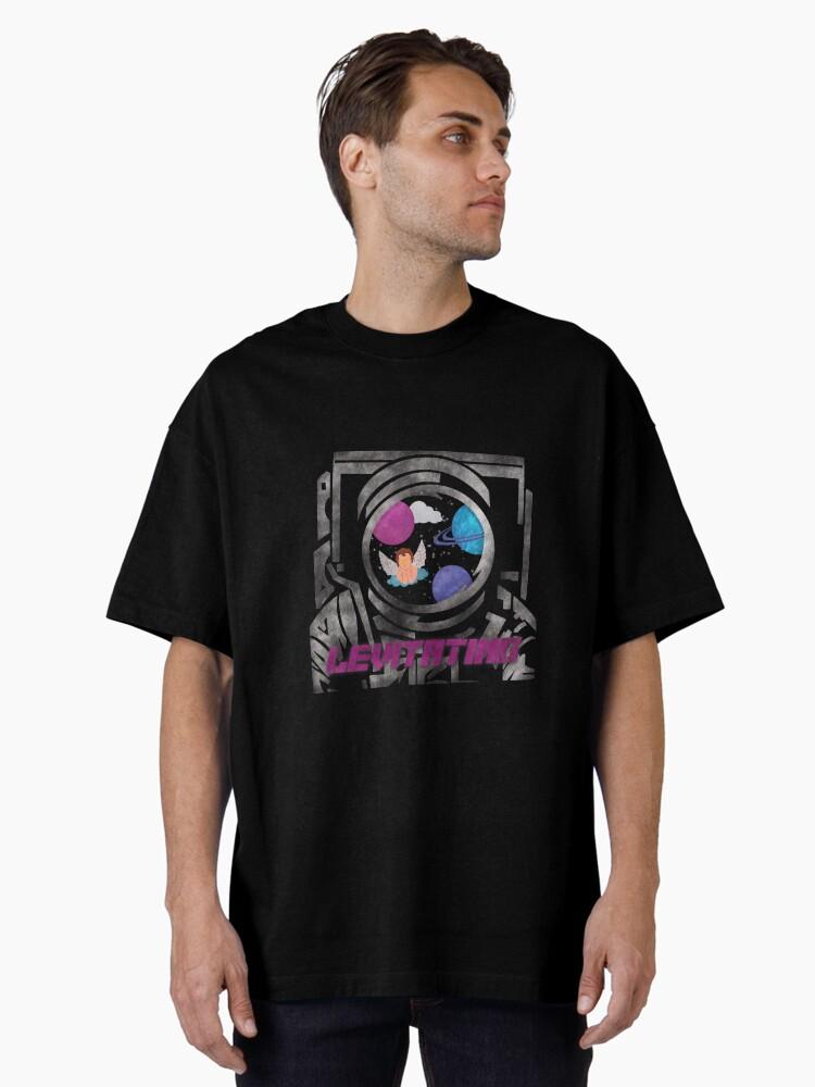 Dua Lipa Levitierender Astronaut Übergroßes T-Shirt