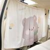 Car Privacy Curtains Universal Car Divider Curtain Between Rear Seat Auto Blackout Push-Pull Anti-Peep Curtains Car Sun Shades