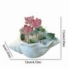 Small Size Sea Shell Glass Lotus Lotus Design Lotus Night Light DIY Lotus Lamp  Birthday Gift