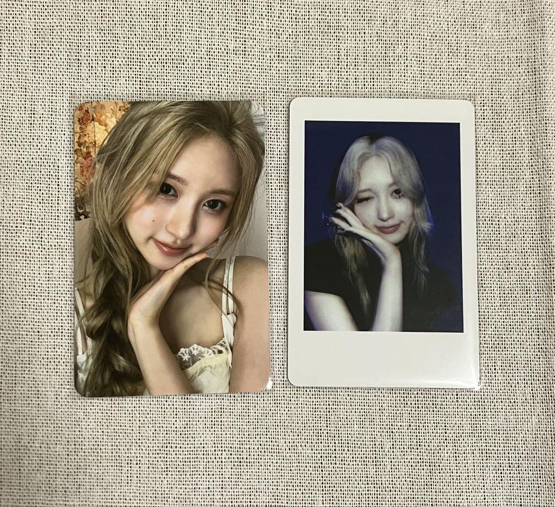 

[USED] ive SECRET Gaul withmuu trading card bonus Polaroid