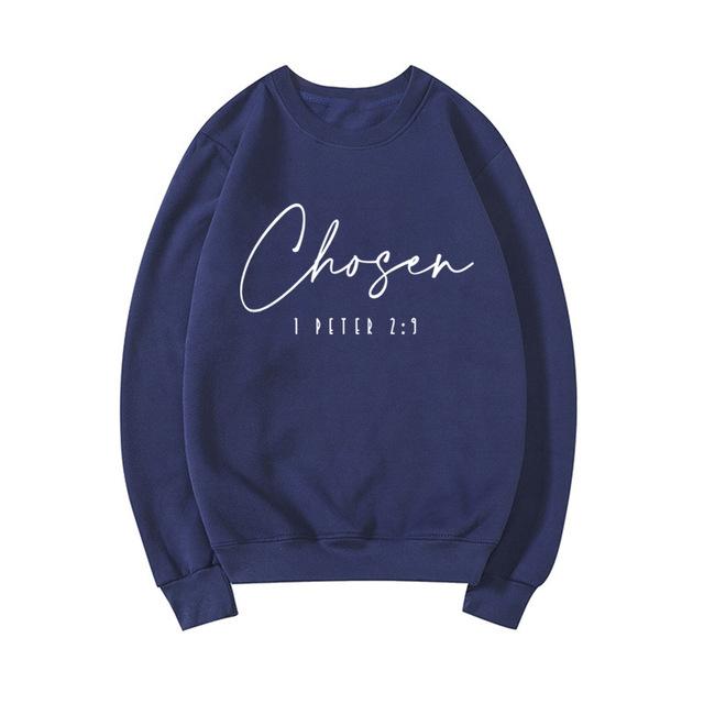 

2023 Мужская толстовка Женская шерстяная кофта осень/зима Модный повседневный свитер с круглым вырезом Пальто Бег Фитнес Костюм XXXL темно-синий