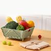 Scolapasta Pieghevole Design Pieghevole per Verdure Frutta Pasta Preparazione Cibo Cesto per Lavaggio