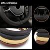 D Type Steering Wheel Cover For Nissan Rogue Sport Note 17-21 Altima Versa 20-22