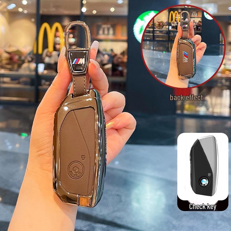 BMW Key Cover: Fits 1, 2, 3, 5 Series; I3, X1, X3, X5, iX3 Models with Blade Buckle