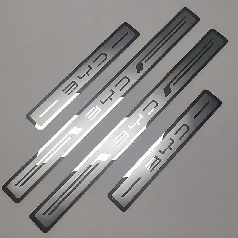 

BYD Series Car Door Sill Stainless Metal Protection for BYD Atto 3 Yuan Plus Song Plus Seal Dolphin Sealion Seagull Shark