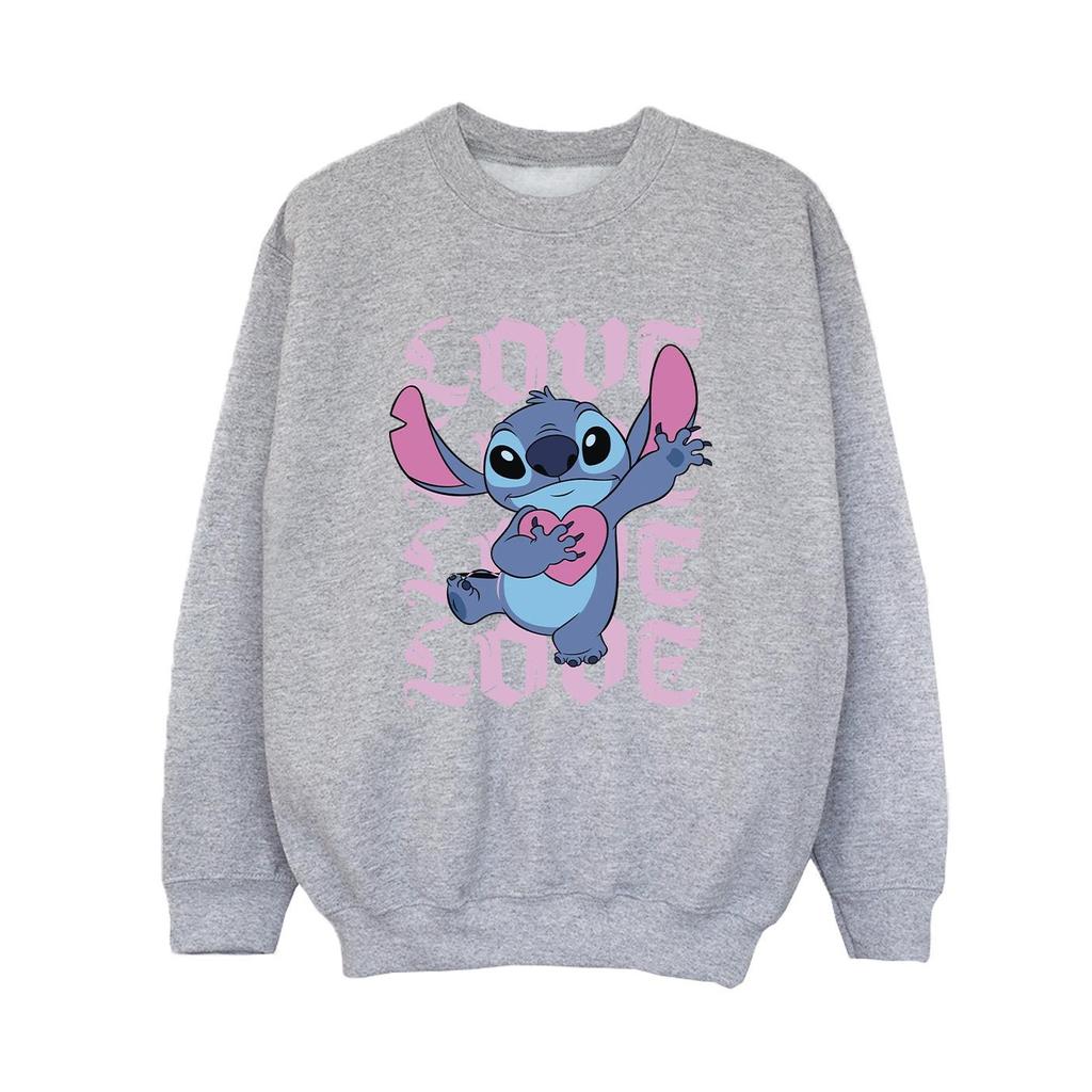 Lilo & Stitch Boys Valentine Love Sweatshirt