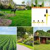 20-5pcs 360 Degree Rotation Auto Irrigation System 3 Gears Adjustable Irrigation Sprinkler For Garden Irrigation Watering Tools