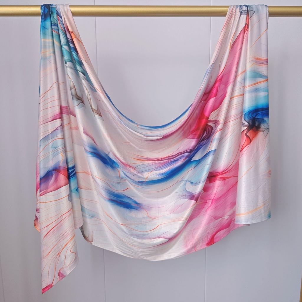 Women Jersey Liquide Hijab Premium Liquid Jersey Hijab Scarf Shawl Head Scarf Muslim Fashion Turban Headwrap Women Ramadan Hijab