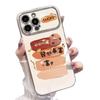 Good luck and get rich Applicable to Apple mobile phone case 17promax New 16promax cartoon 15plus electroplating 14
