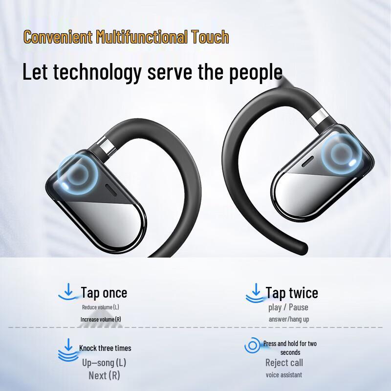 Lenovo ThinkPlus XT68 Ear-Hook Wireless Bluetooth Headset