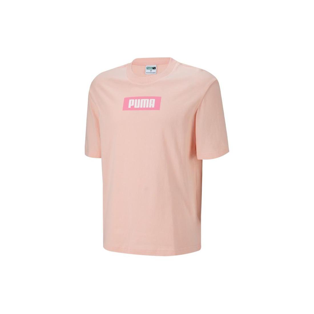 

New PUMA T Shirts Unisex Light Pink 623561-66 L