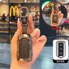 Compatible with Toyota Vios FS Key Cover for Older YARiS L, LEXI, and Yaris Models - Car Key Bag with Shell