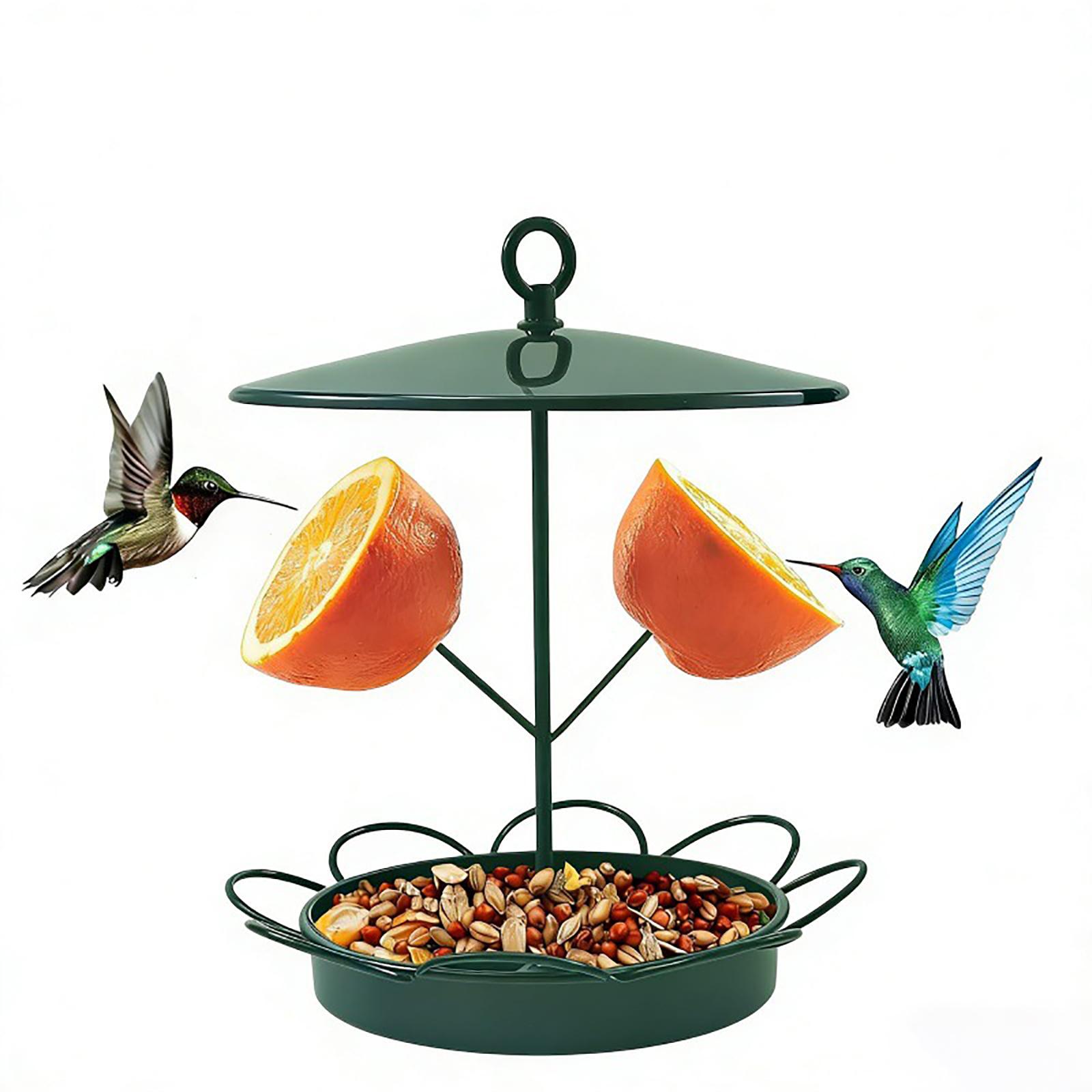 

Suitable For Small Wild Birds, Squirrel Proof Outdoor Bird Food Feeders, Green One Size зелёный