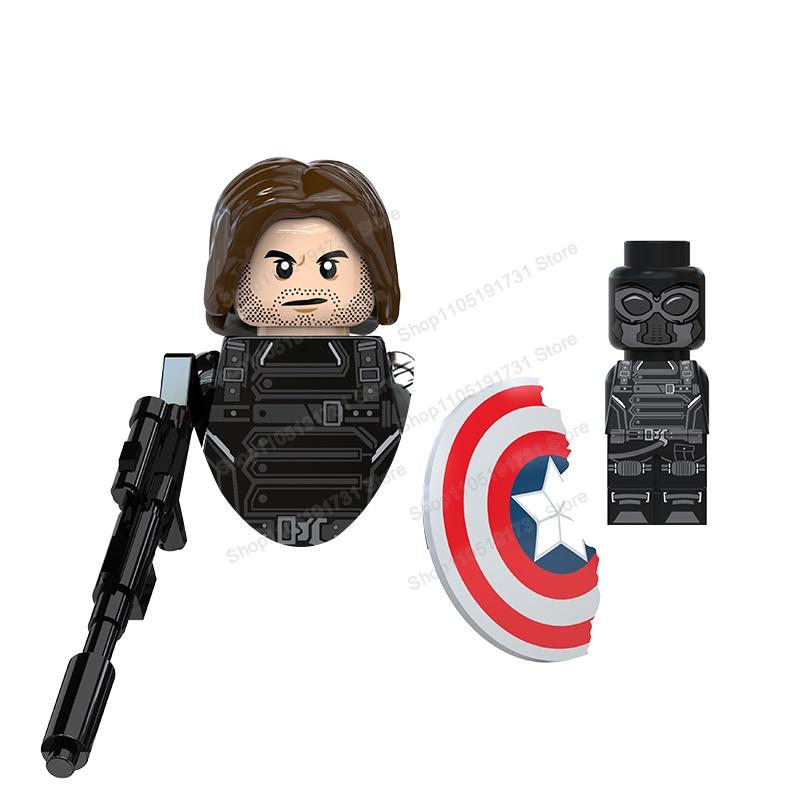 Blind Box Anime Super Cartoon TV Movies Heroes Assembly Building Blocks Kid MINI Brick Toy Collection Gift Christmas Gift TV6220