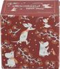 Moomin Christmas Double Layer Mug Tumbler Stainless Steel 360ml First Snow Moomin Goods Women Gift Birthday Tableware Made in Japan Red mm8601-856