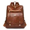 PU Rucksack Retro Großer Fassungsvermögen Rucksack Damen Reisetasche