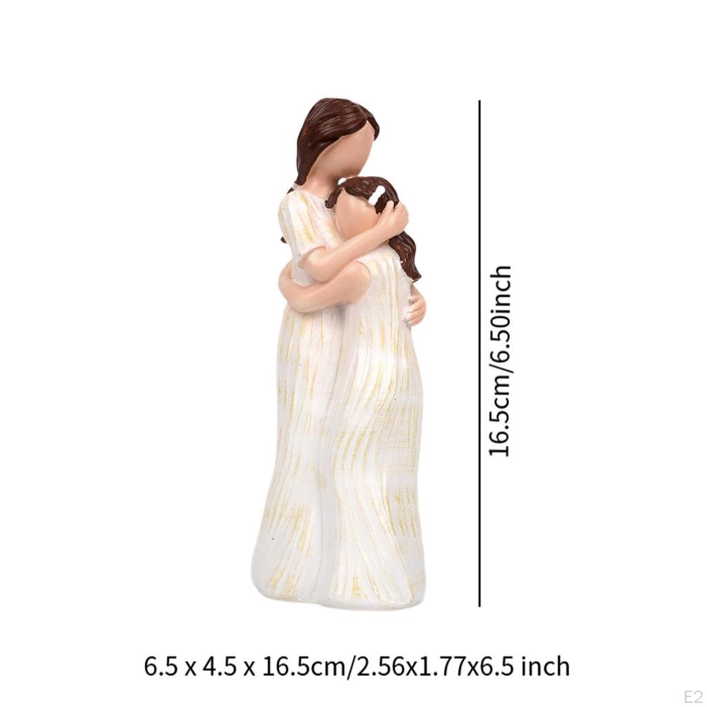 Figure Sculpture Decorative Figurine Collectible Resin Modern Statue Desktop Ornament for Desk