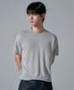 WAAR M1092 Airy Round Knit_Light Gray