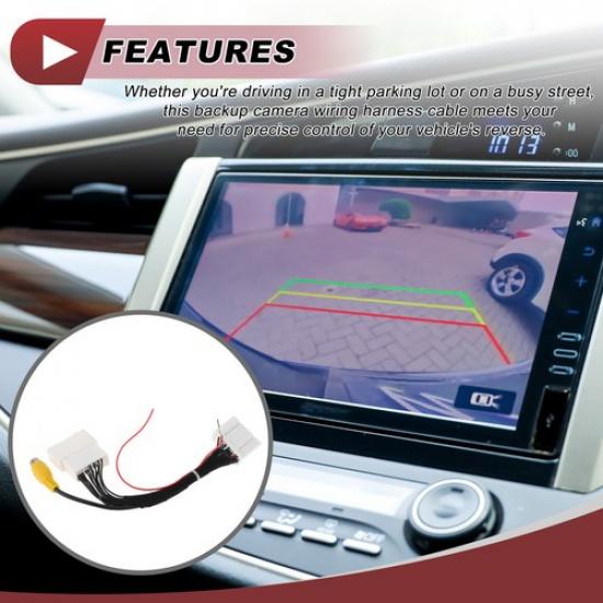 Rear View Camera Adapter Wire Harness Cable Single  for Toyota Camry 12-14