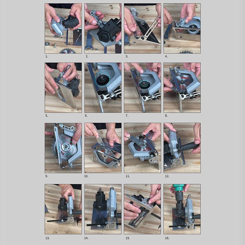 New Electric Drill To Electric Circular Saw Converter Power Tool Accessories