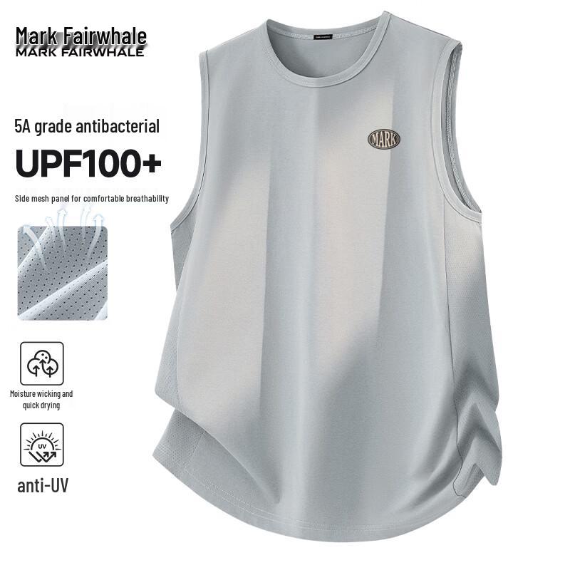 

Mark Fairwhale Men s Retro Quick-Dry Sleeveless T-Shirt 3XL
