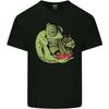 A Chameleon Eating RaUnisex Unisexs Light Cotton TShirt