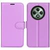 For Oppo Reno12 F 5G Phone Case Litchi Texture Anti-Drop Leather Wallet Cover