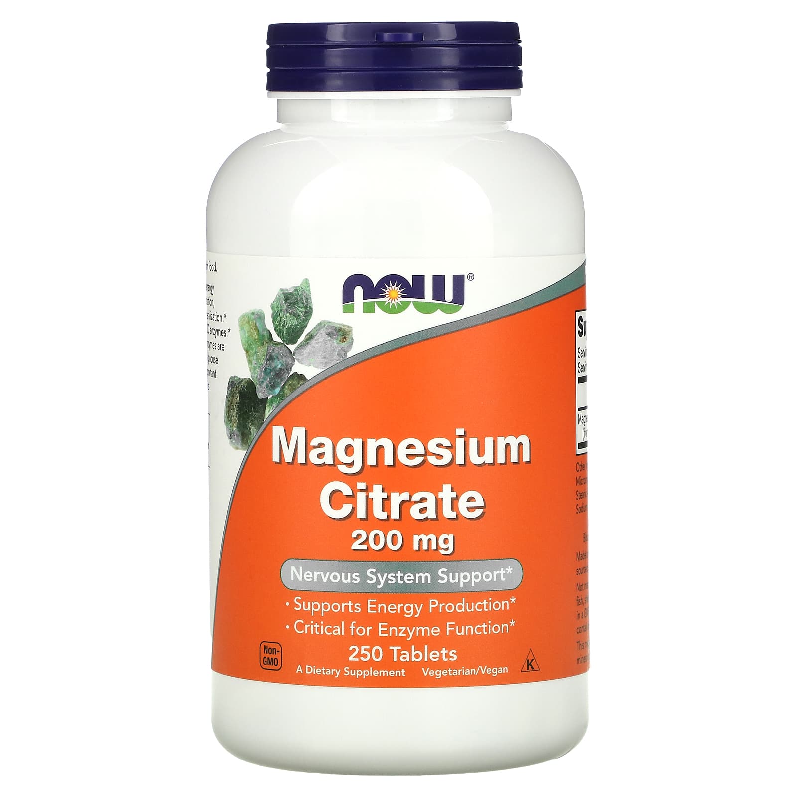 

Magnesium Citrate, 200Mg, 250 Tablets