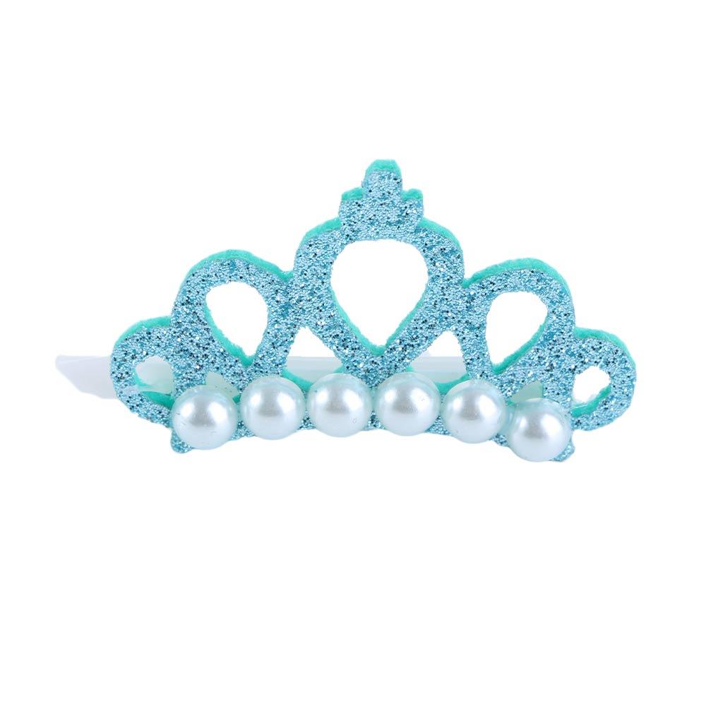 Small Dogs Faux Pearl Crown Shape Bows Hair Clips Bow Cute Head Decoration For Pets Hair Clips Grooming Cat Bow Pet Accessoires