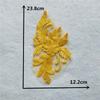 Golden Yellow I Water-Soluble Embroidery Three-Dimensional Lace Bead Sticky Flower Diy Sewing Decoration With Clothing Accessories Lace