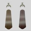 5 Pieces Fan Part Shape Retaining Replacement Ceiling Blade Noise Reducing