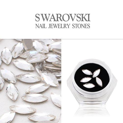 

Marquise Crystal Nail Art Fancy Stone 5pcs DSJAF-2201-CR