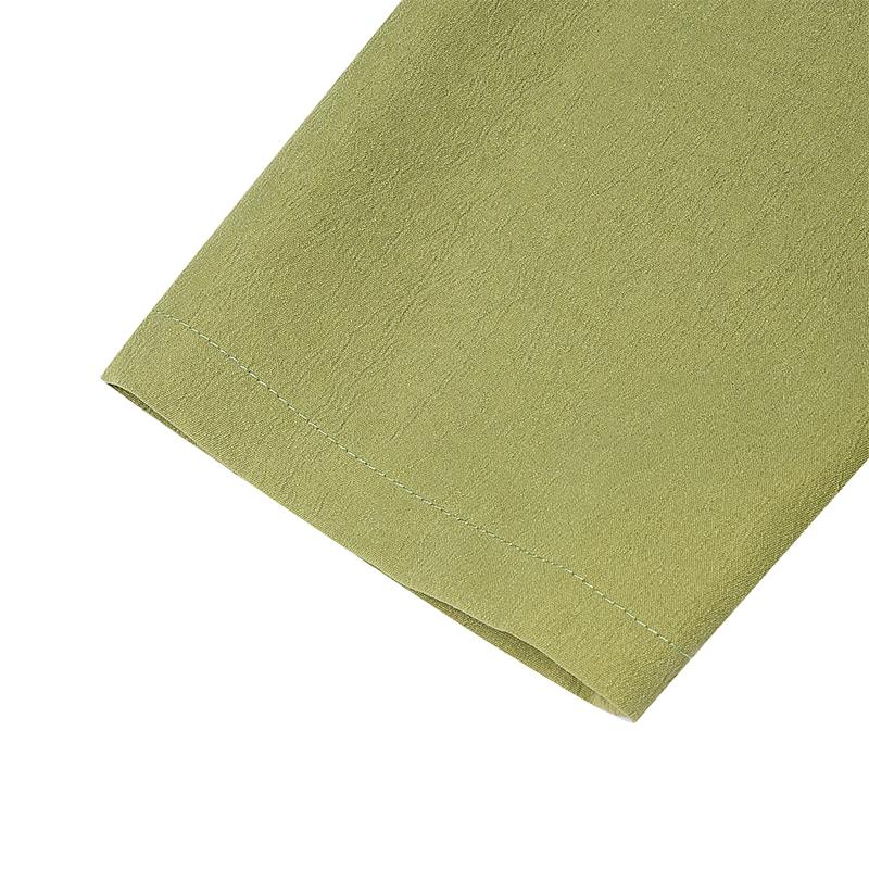 ZANZEA Women Round Neck Casual 3/4 Sleeve Loose Long Dress