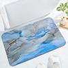 Marble Grain Diatom Mud Floor Mat Bathroom Water-absorbing Non-slip Foot Mat Dirt-resistant Wear-resistant Door Mat