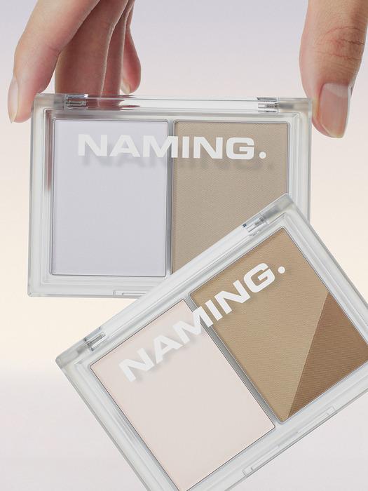 NAMING. Fluffy Volume and Shading Duo