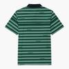 Munsingwear Men Cooling STripe T shirT Deep Green mr221mTs65