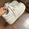 Thick-soled Muffin Heightening Noodle Buns New Casual Board Shoes In Spring
