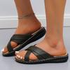 Fashion Women Sandals Summer Shoes For Women Soft Beach Slipper 2024 New Flat Sandals Zapatos Mujer Lightweight Summer Footwear Female