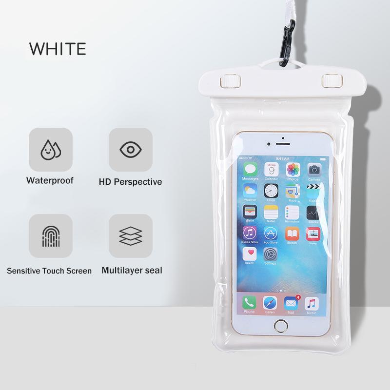 Waterproof Swim Bag Phone Case Airbag Water Resistant Cover