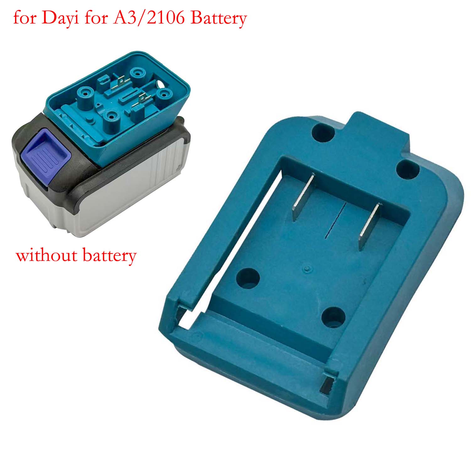 

Replacement Connector Terminal Block Battery Adapter for Dayi A3/2106 Lithium Battery Suitable for Power Tool Use