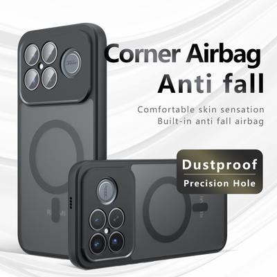 Case for Magsafe Magnetic Wireless Charging Hard Matte Shockproof Cover For Xiaomi Redmi K90 Pro Max