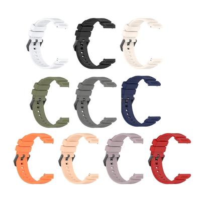 24mm Quick Release Silicone Watch Band Smooth Design Comfortable Strong Lightweight Accessory for NOMAD Use