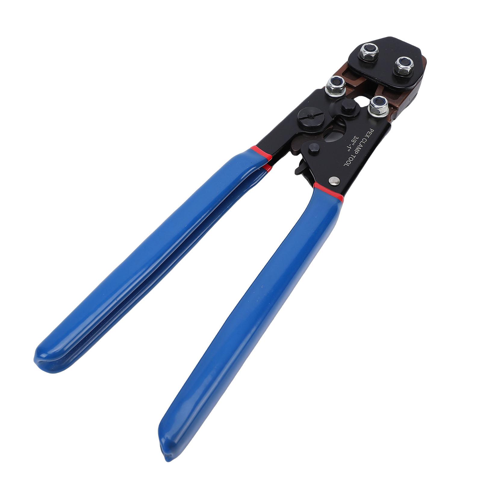 

Ratchet PEX Crimper Pipe Fitting Clamp Removal Tool for 3 8 to 1 Inch Stainless Steel Clamps
