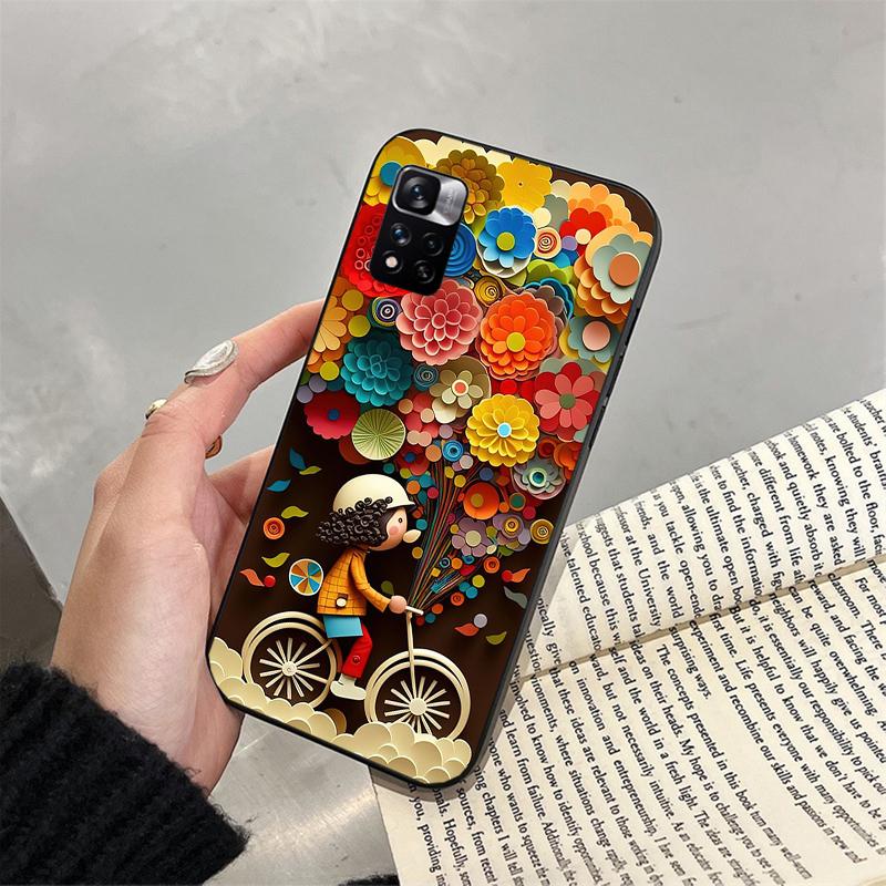 Etui na telefon Happy Mom Girl Sister Couple Dla Xiaomi Redmi Note 13 12 Pro 11S 11 10 Pro 10S 12S Redmi 10 13C 9C