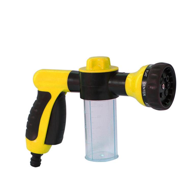 

High-Pressure 8-in-1 Foam Water Gun for Car and Garden