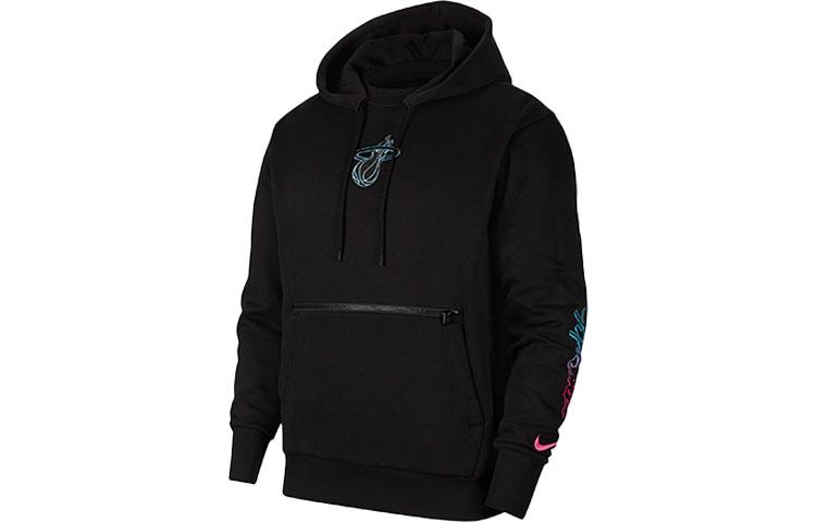 Мужские черные худи Nike, умеренный крой, regular fit, CN1815-010 L