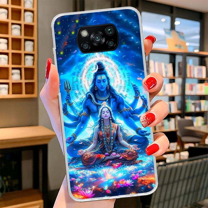 Lord Shiva Hindu God Buddha India Cover Phone Case For Xiaomi Poco F7 Ultra X7 X6 X5 Pro M7 Redmi 15C 15 13C 13 12C 12 10C 10 9A