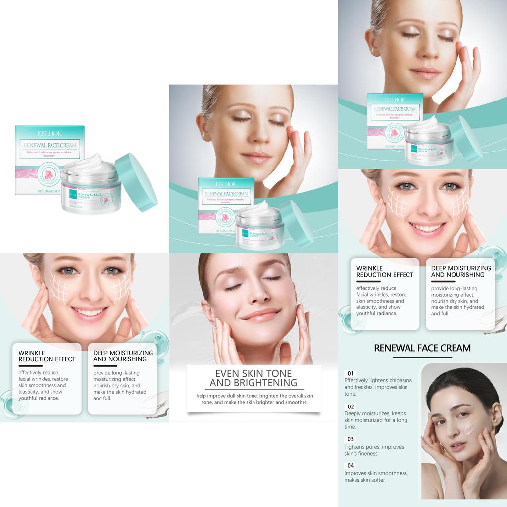 Eelhoe Nourishing Facial Cream Luxurious Hydrating Moisturizer For Soft Radiant Skin