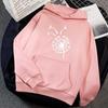 Hoodies & Sweatshirts Women's Loose Long Sleeve Hooded Fleece Dandelion Printed Sweater Women's