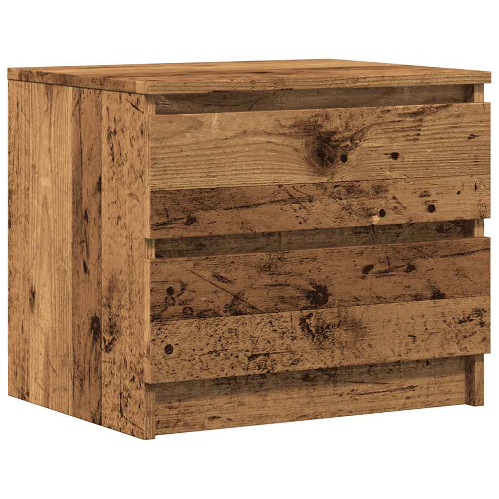 Vidaxl Szafka Nocna, Stare Drewno, 50X40X43.5 Cm